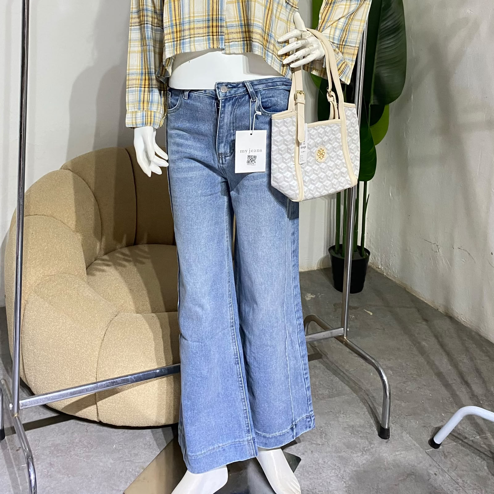 Lulu jens  Celana Panjang jeans Wanita blue