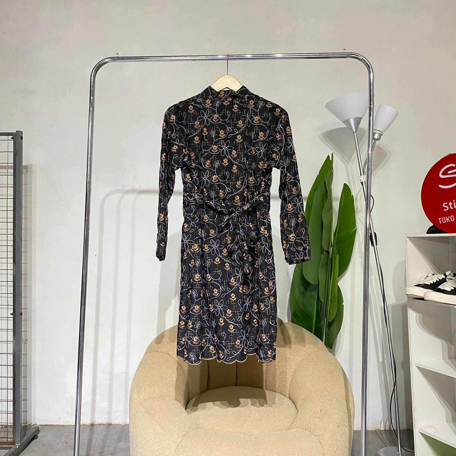 Tunik wanita katun bordir  Cantiqu
