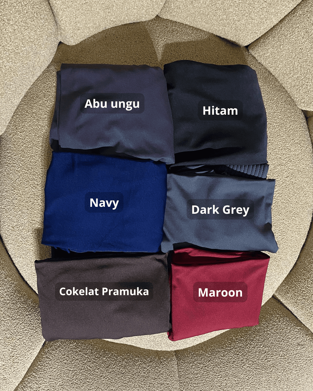 Hijab wanita kalisha alika   instan bergo ( size s )