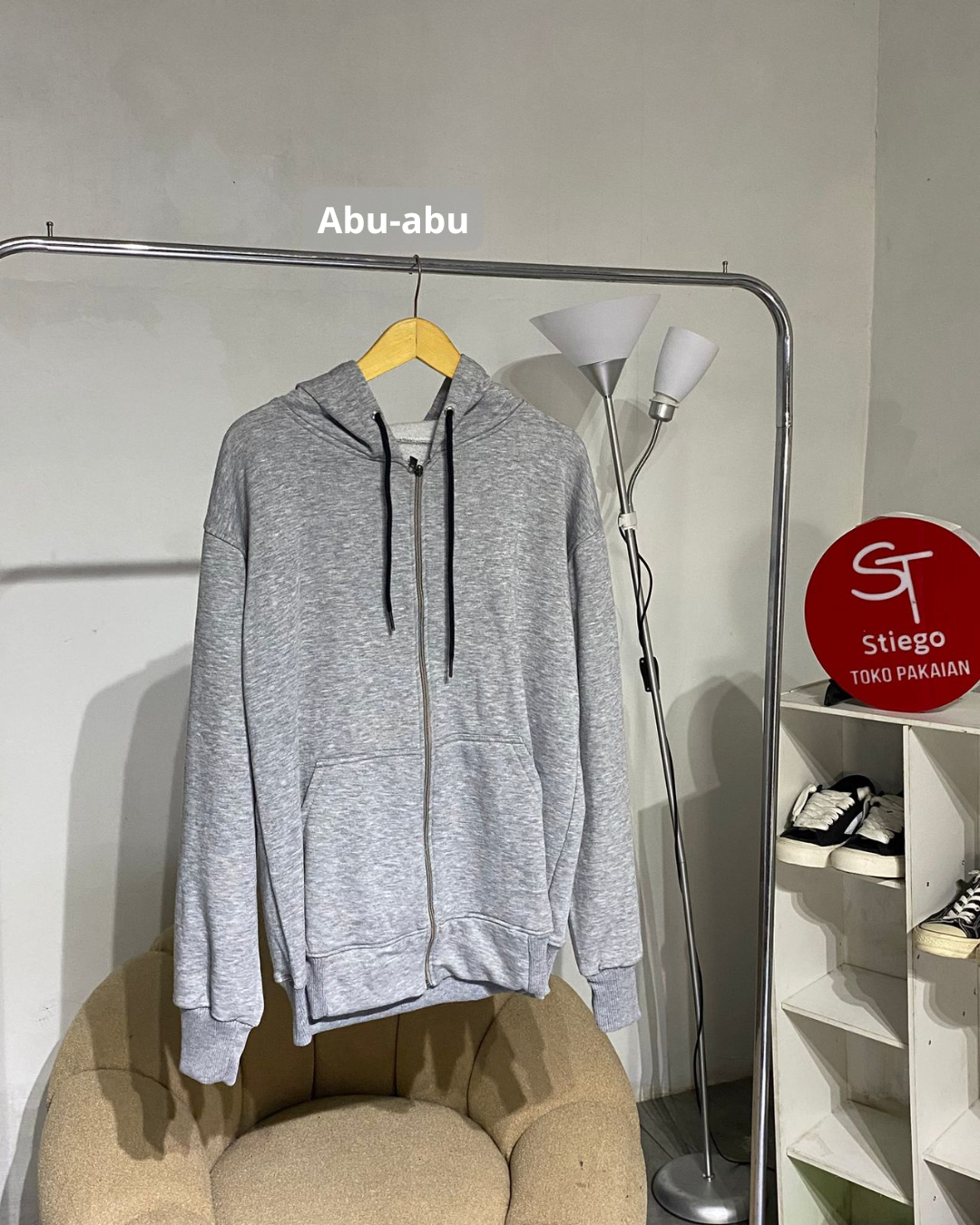 Sweater Hoodie Polos Zipper jaket Switer  ( XXL )