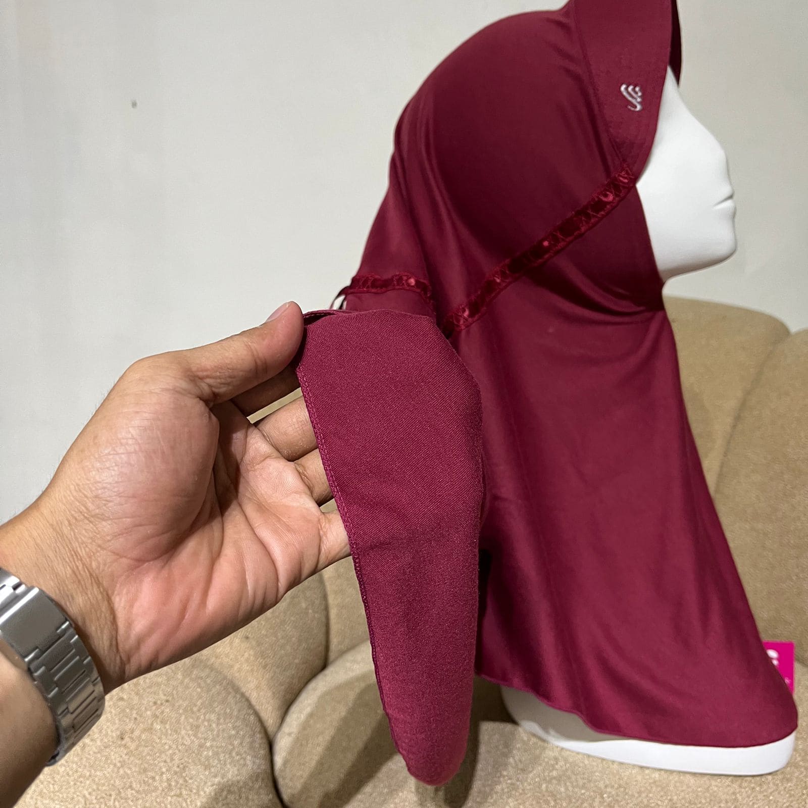 Hijab krudung wanita Rabbani ( hemy ) ukuran S