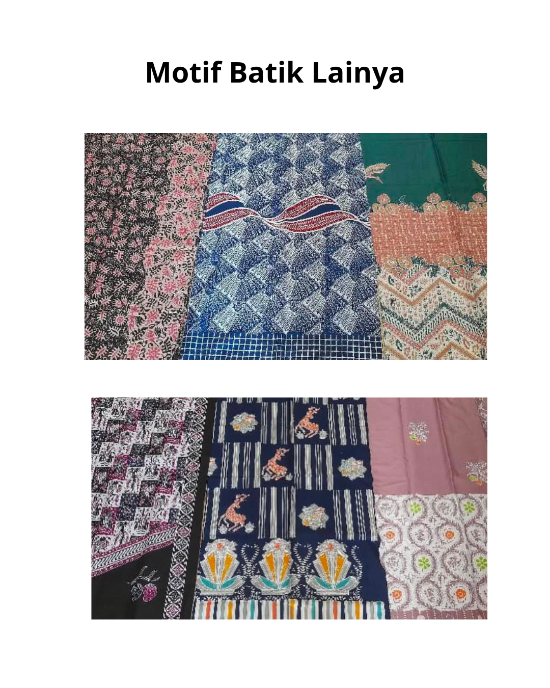 Kemeja batik  wanita binair