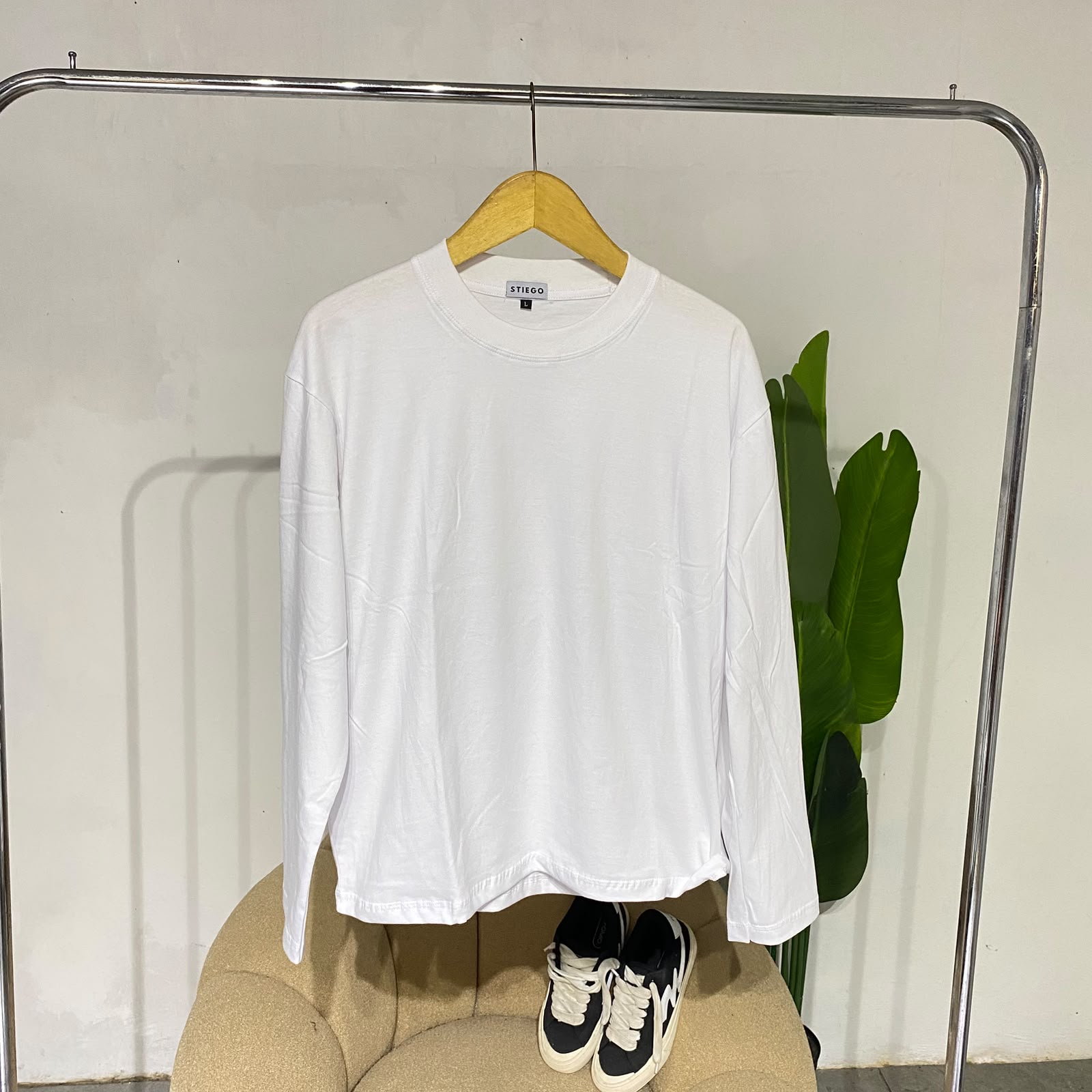 Stiego kaos boxy longsleeve basic