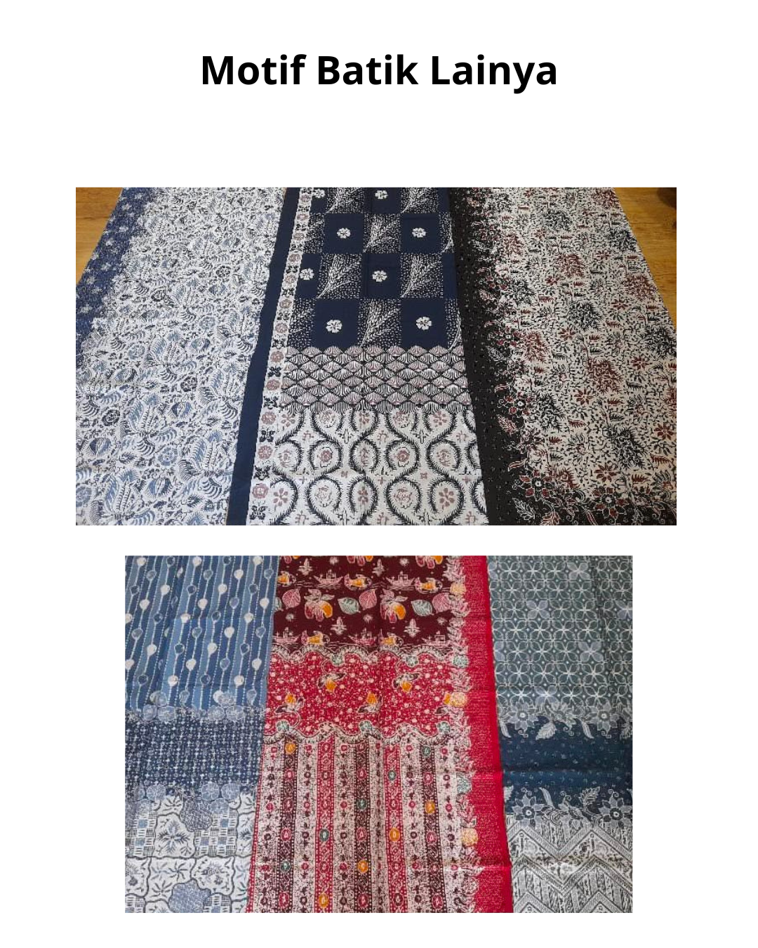 Kemeja batik  wanita binair