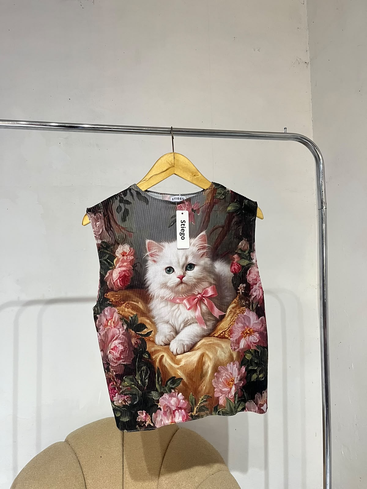 stiego Top Atasan Pleats