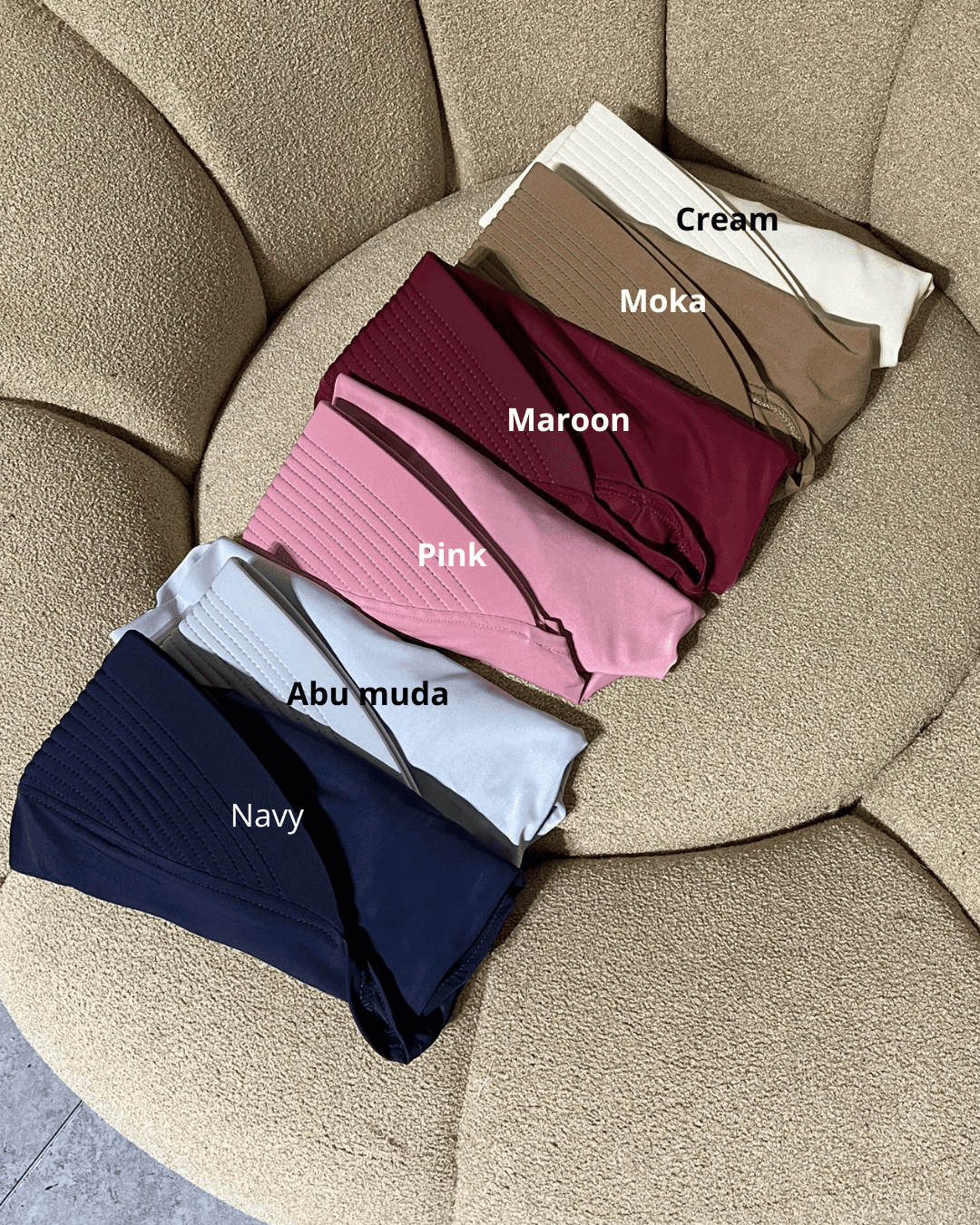 Hijab wanita bergo sport ( ukuran M )