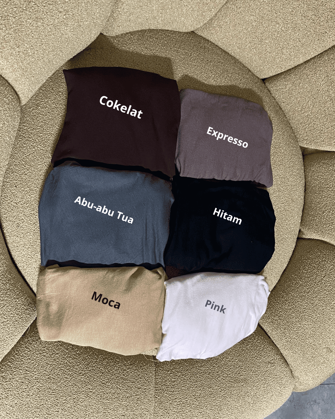 Hijab wanita sabrina Bergo Hijab Sport Dagu Karet Tencel Lentur Stretchy